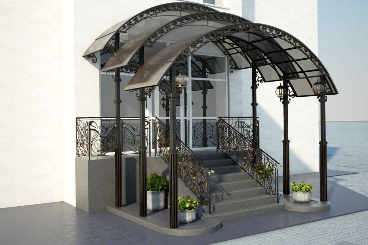Mái Vòm Kính Cường Lực