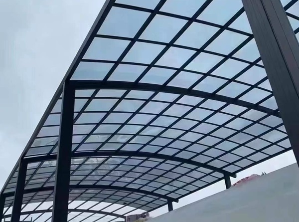 Mái Nhựa Poly Duralite Đặc Ruột 1.1mm