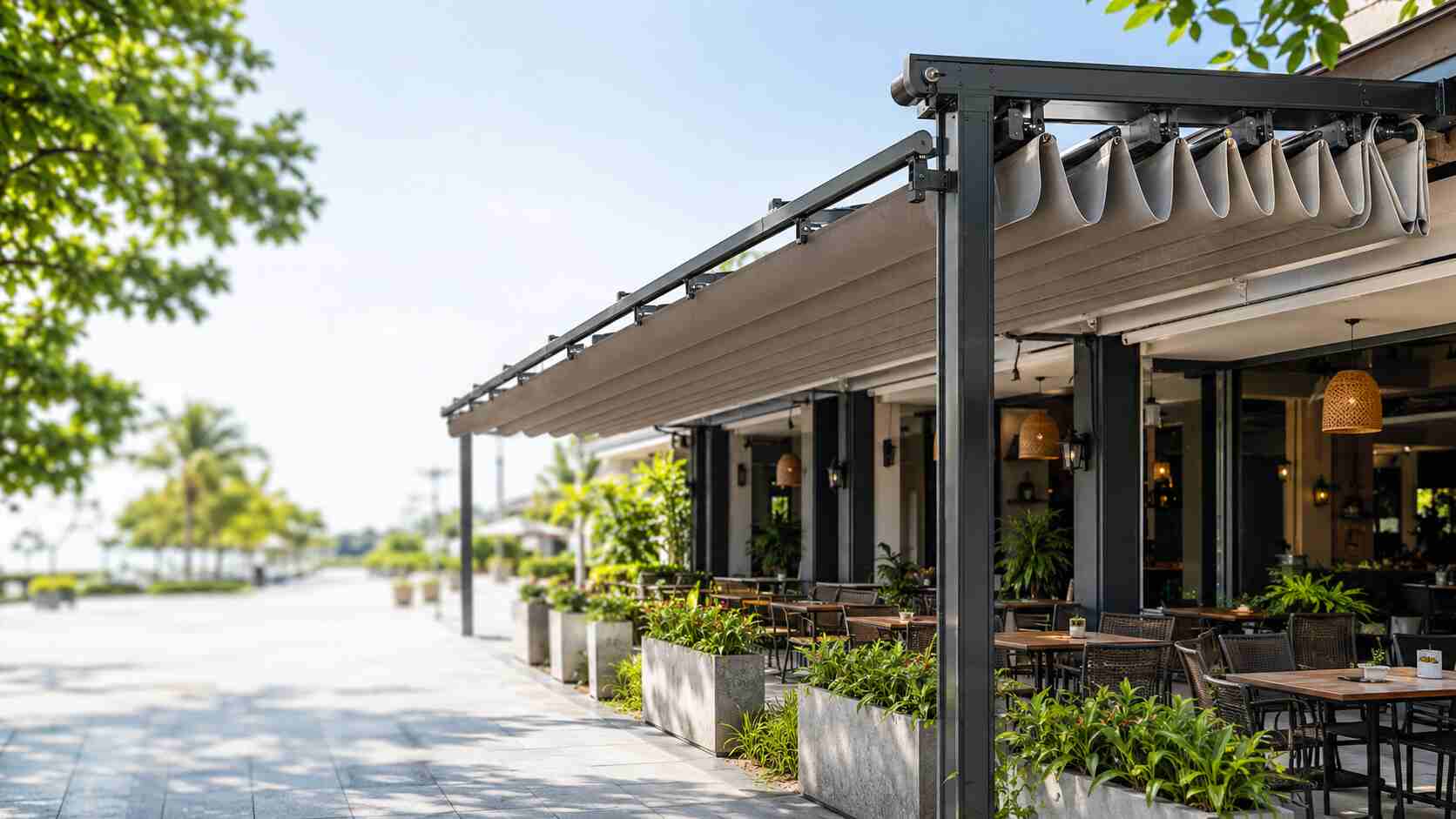 Mái xếp di động